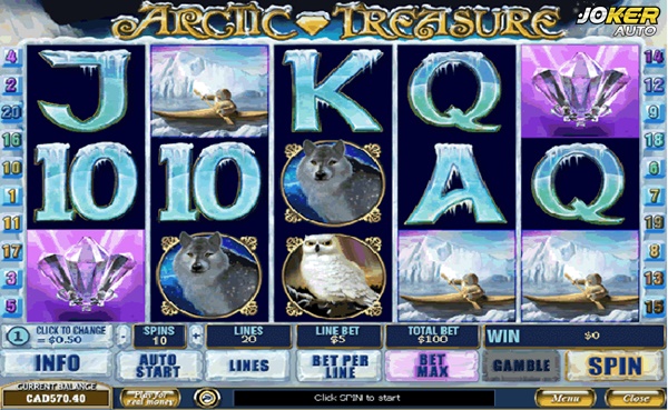 รีวิวเกม Arctic Treasure สัญลักษณ์ของเกม