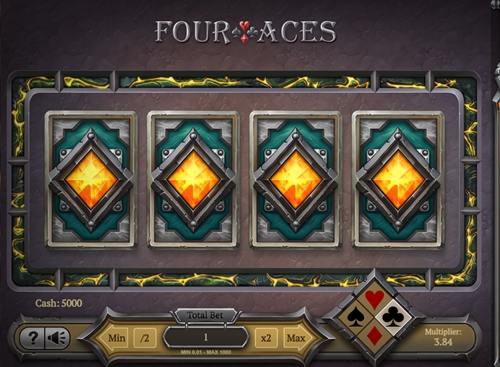 รูปแบบบของเกม ทดลองเล่น Four Aces