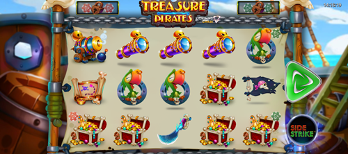 รูปแบบของเกม Treasure Pirates