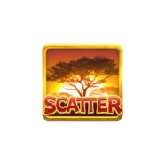 สัญลักษณ์ Scatter Safari Wilds