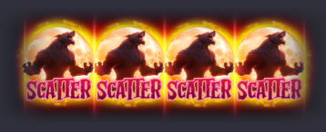 สัญลักษณ์ Scatter เกม Werewolf s Hunt