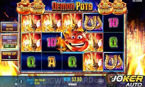 เกมสล็อต Demon Pots รูปแบบการเล่นและ ทดลองเล่นสล็อต Demon Pots-เกมสล็ฮตหม้อปีศาจ-pg168