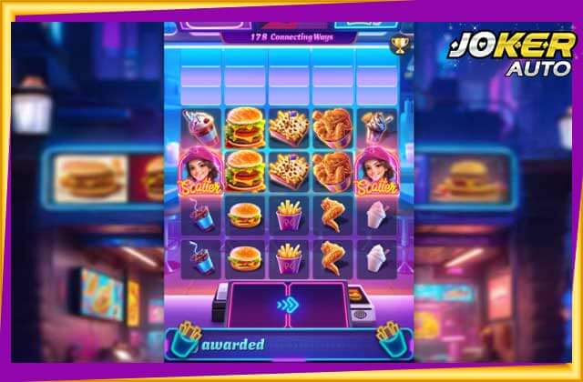 สัญลักษณ์และการจ่ายของเกม Diner Frenzy Spins-เกมสล็อตเบอร์เกอร์-jokerauto