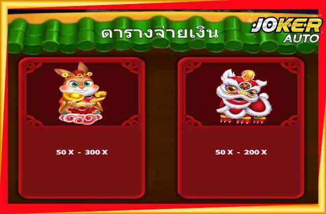 อัตราจ่ายและฟีเจอร์ของเกมยิงปลา Rabbit Party-เกมยิงกระต่าย-jokerauto